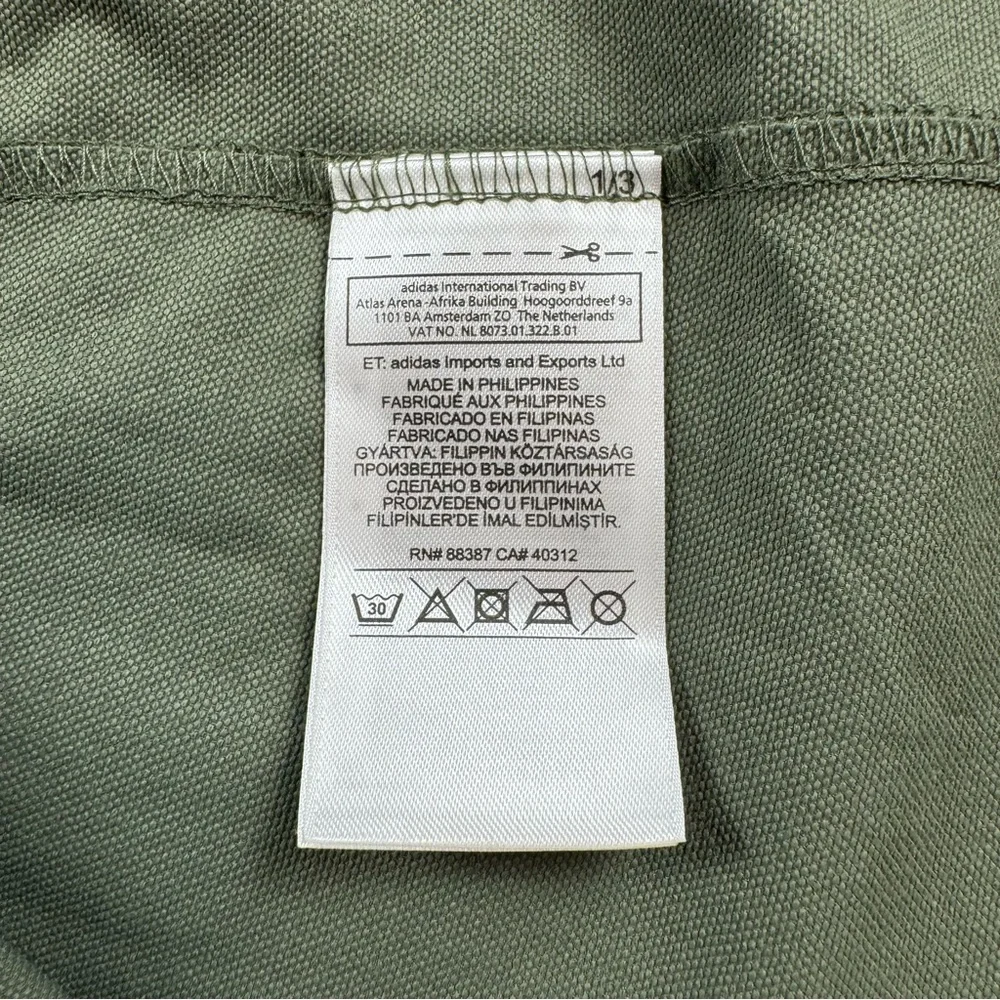 Adidas supernova storm running jacket men’s XL Olive‎ Green full zip activewear